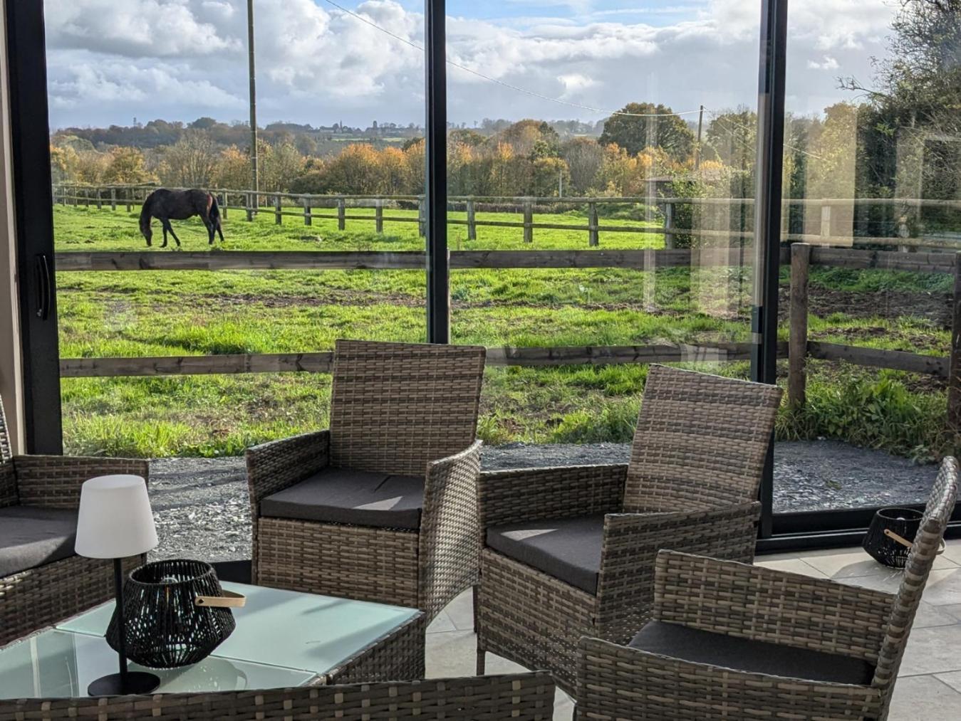 Hotel Le Haras D Havetot Anctoville Exterior foto