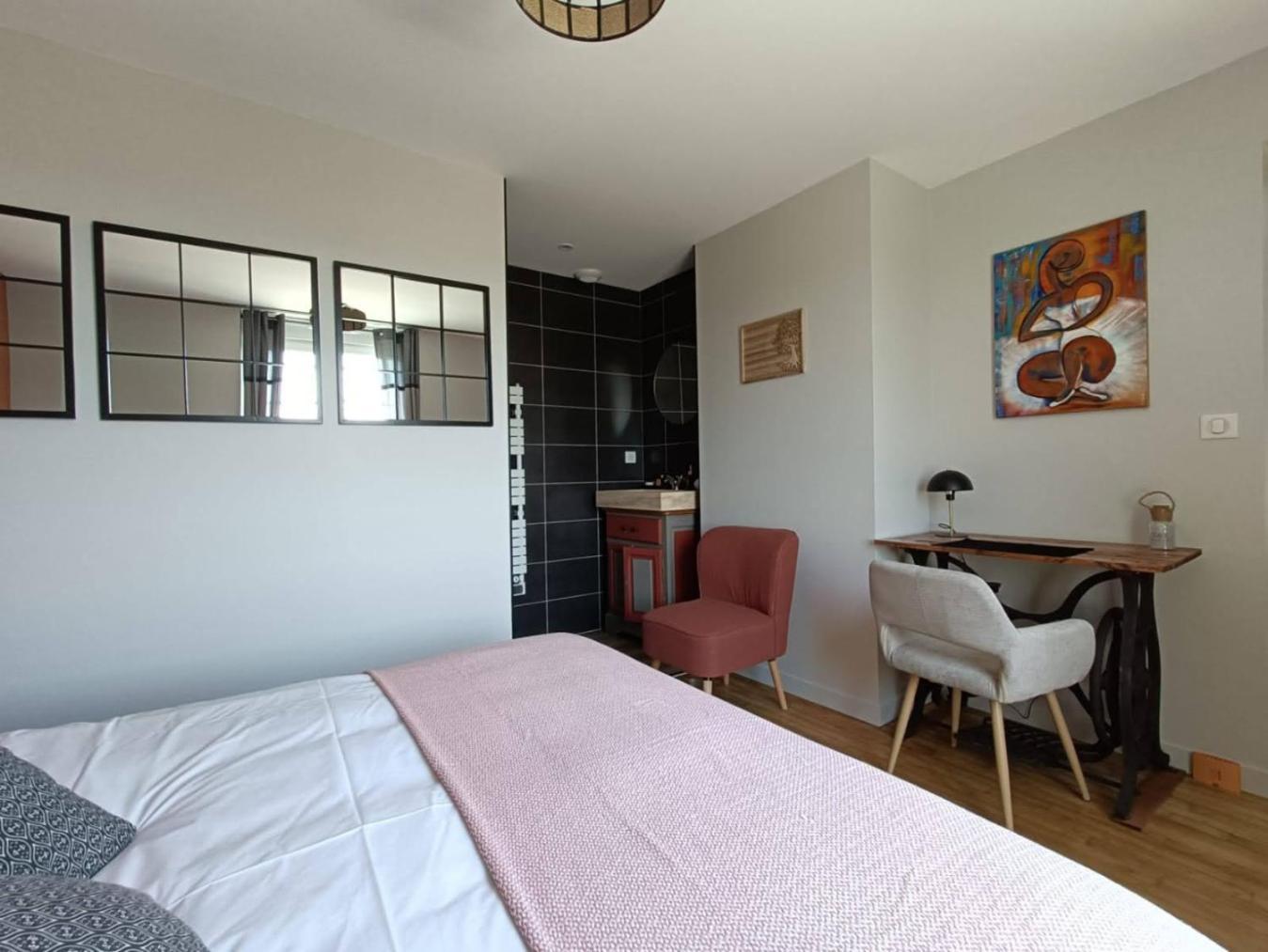 Hotel Le Haras D Havetot Anctoville Zimmer foto