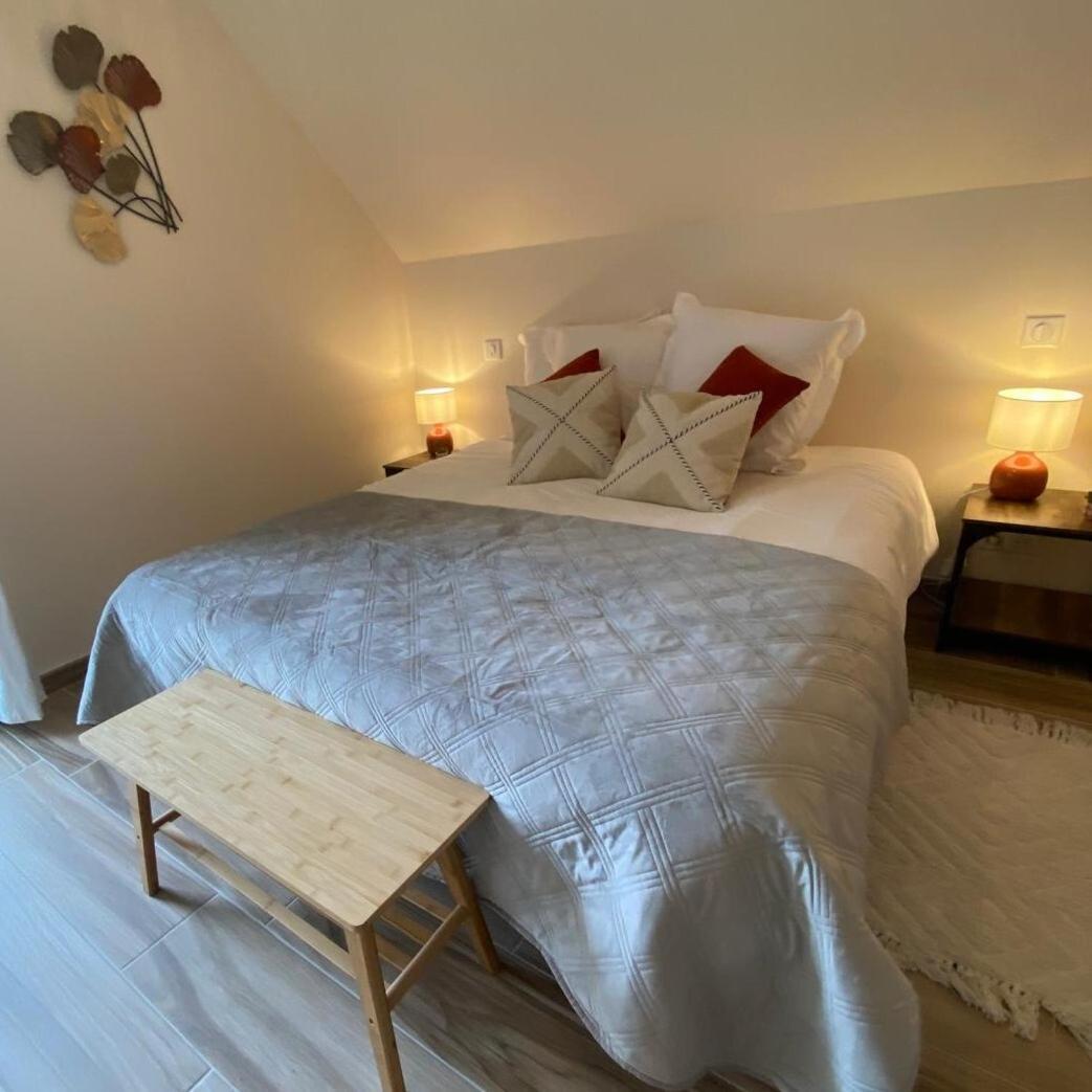 Hotel Le Haras D Havetot Anctoville Zimmer foto